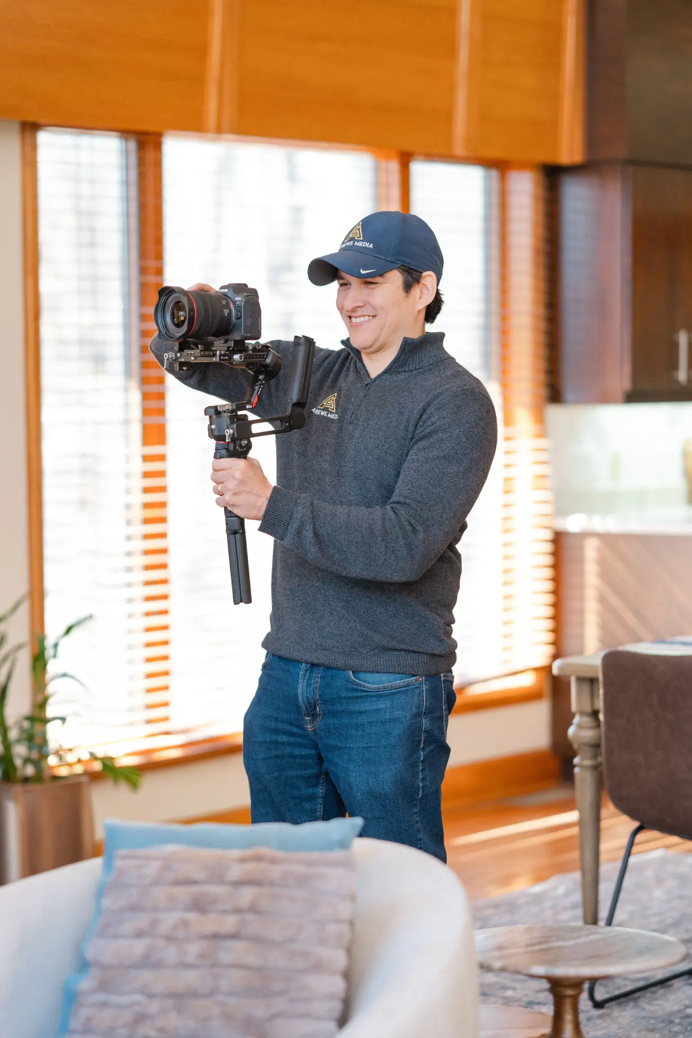 Andrews Media team at work